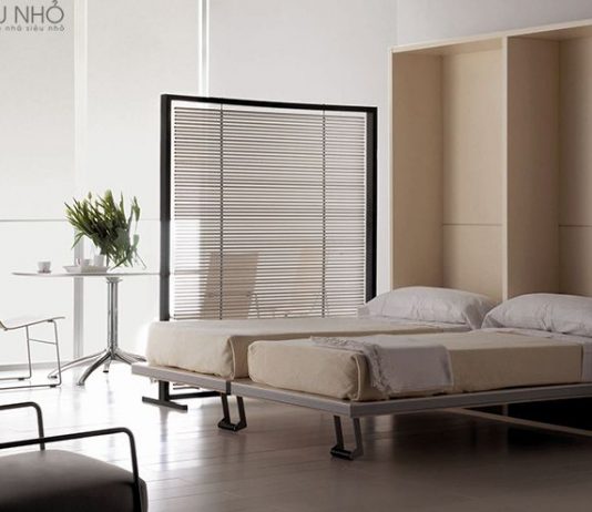 Nội thất thông minh cho nhà nhỏ (Phần 1): Giường thông minh Giường gập nội thất thông minh